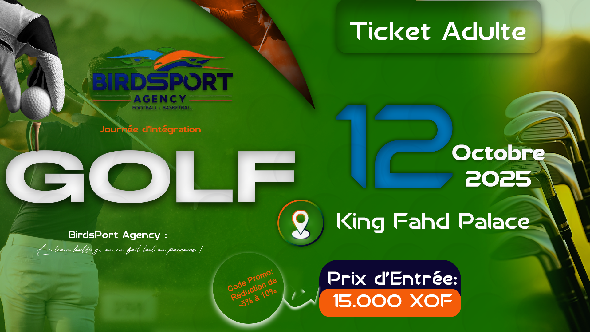 Journée d’intégration GOLF